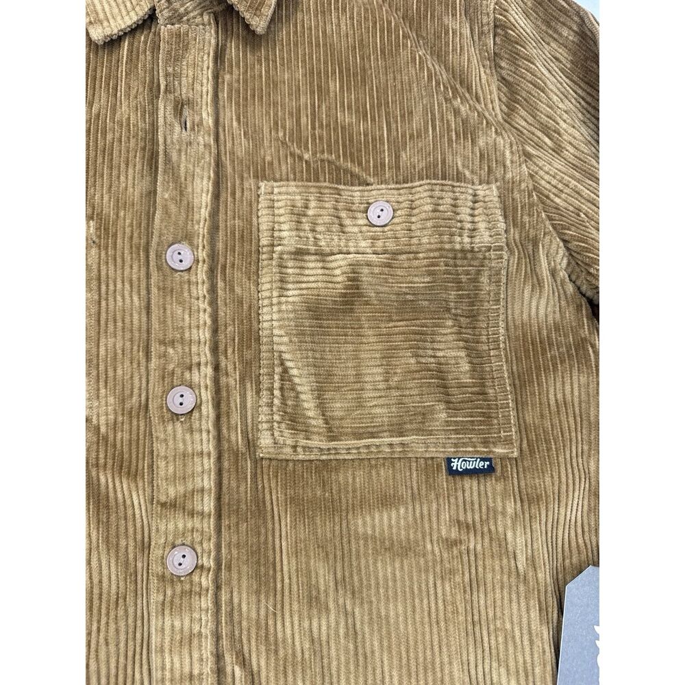 Howler Brothers Men's Iquitos Overshirt Duck Brown NWT Small - Picture 3 of 5